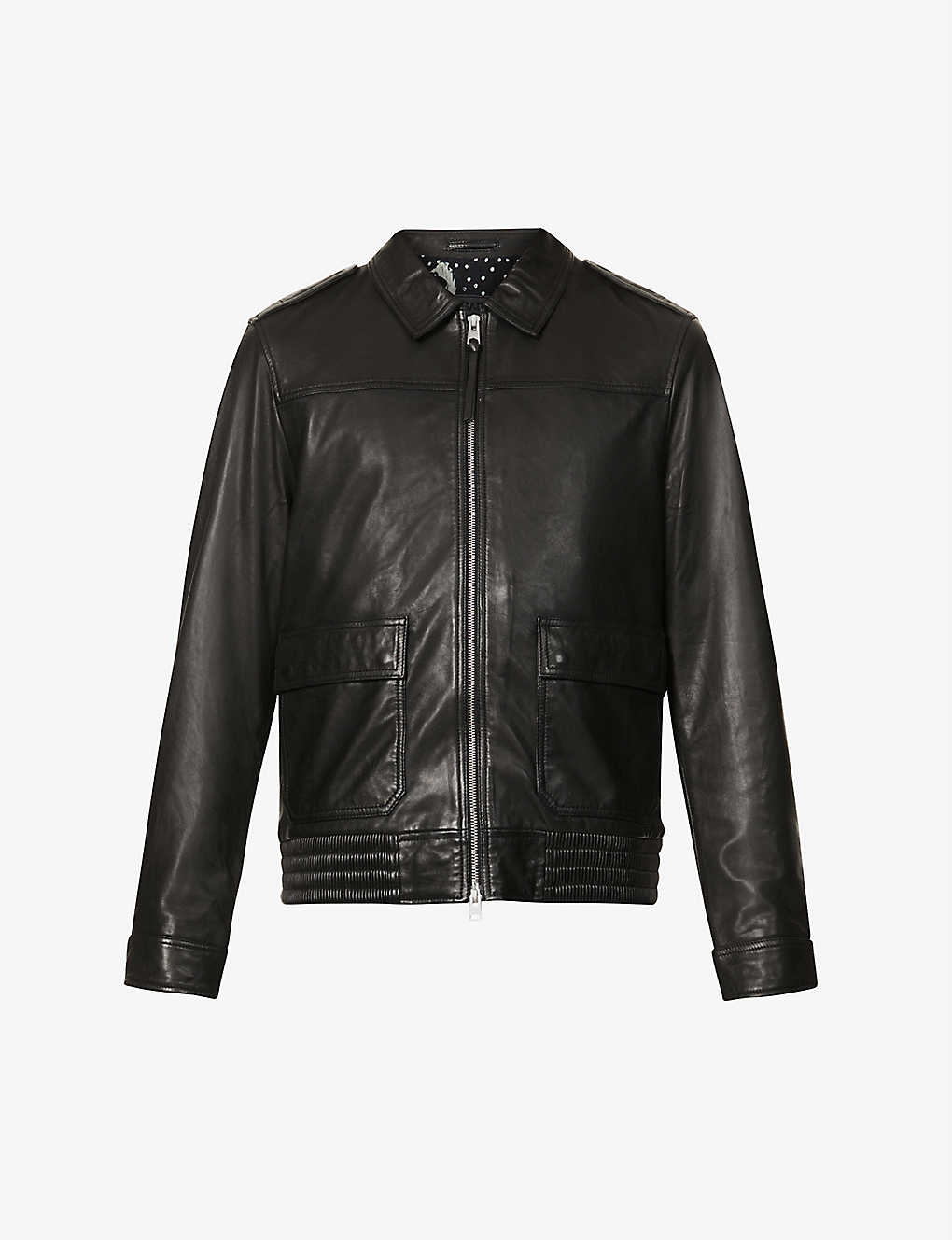 Men’s Black Leather Jacket