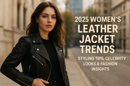 2025 Women’s Leather Jacket Trends: Styling Tips, Celebrity Looks & Fashion Insights