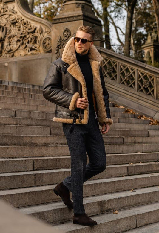 Evolution Of Keyword Shearling Jacket Over time?