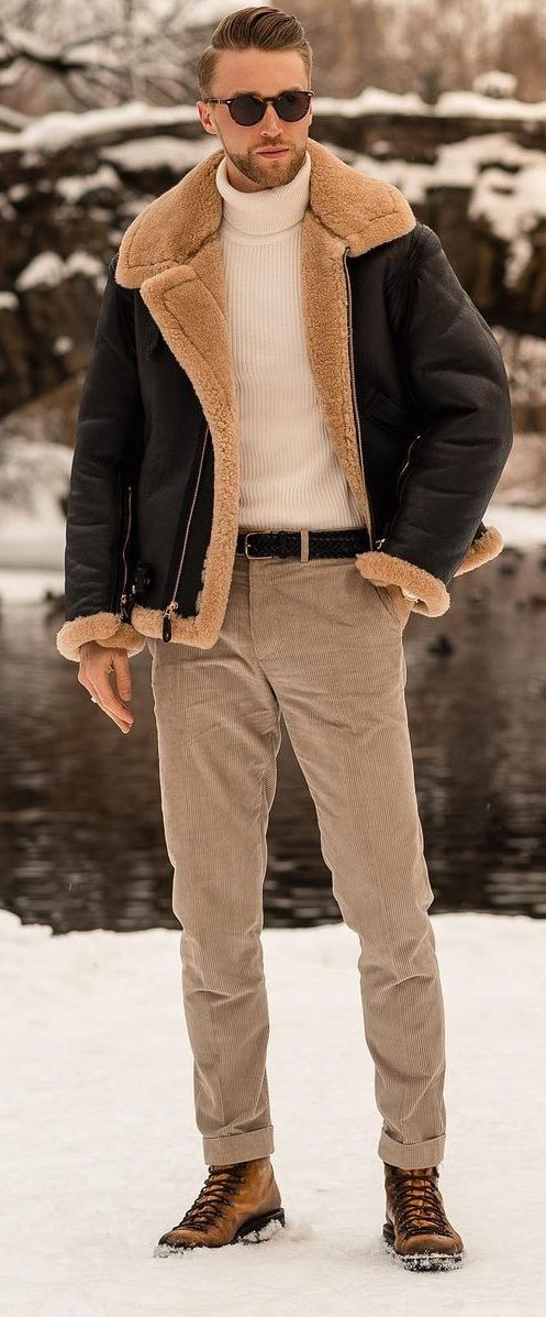 What Are Features Of Shearling Jacket?