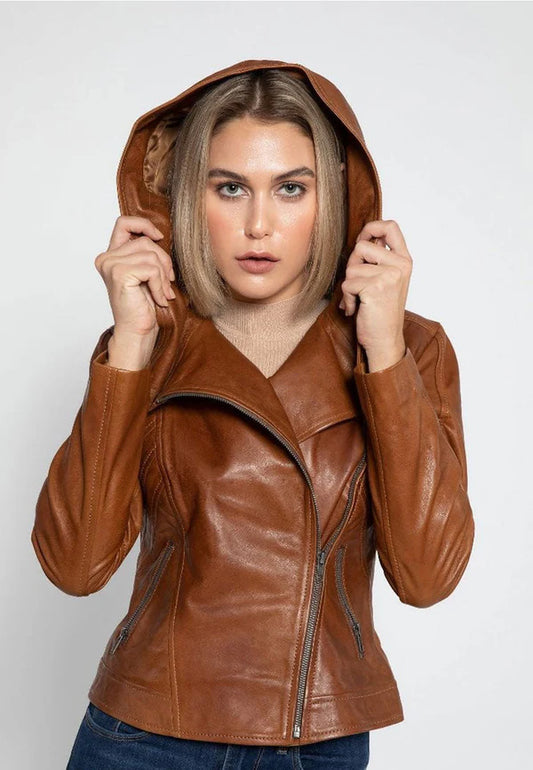 What Are Features Of Women's Hooded Leather Jackets ?