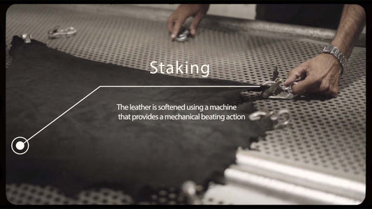 what is a leather Staking ?