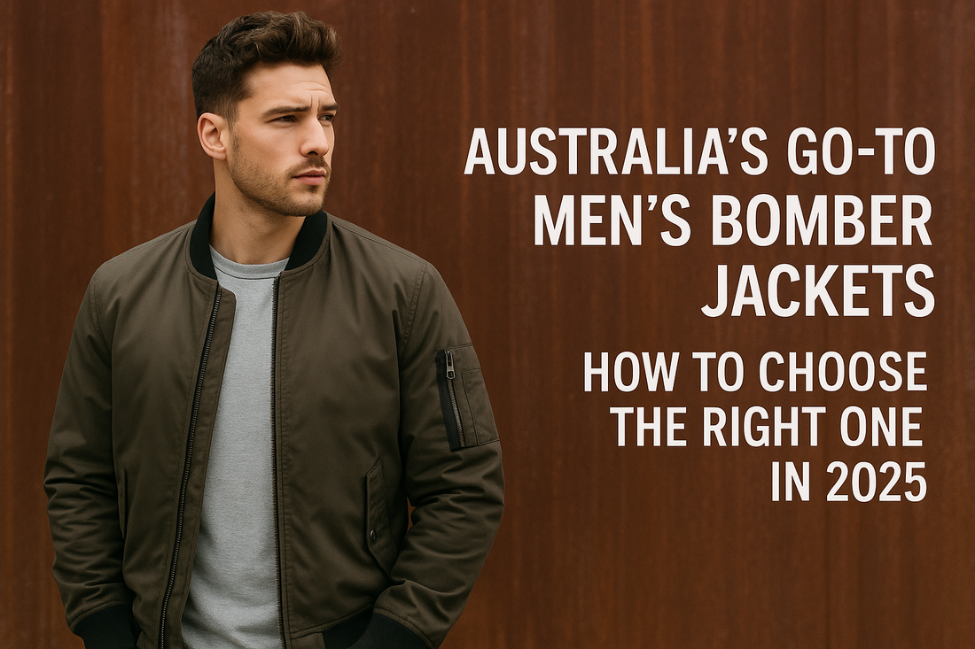 Australia’s Go-To Men’s Bomber Jackets: How to Choose the Right One in 2025
