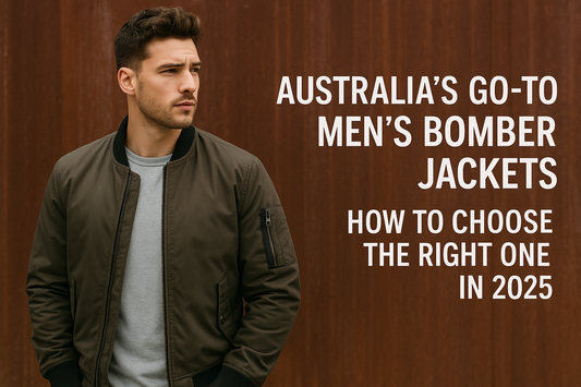 Australia’s Go-To Men’s Bomber Jackets: How to Choose the Right One in 2025