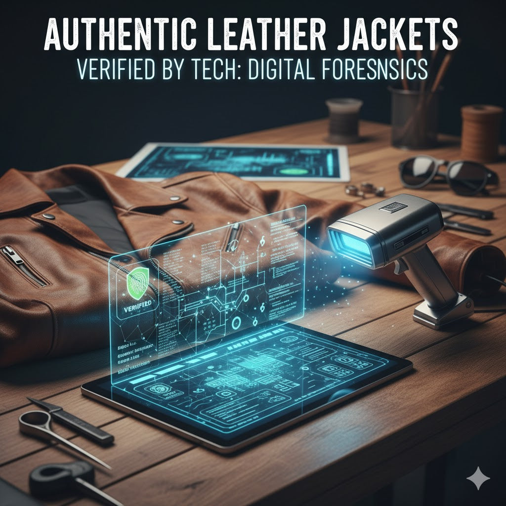 Authentic Leather Jackets Verified by Tech: Digital Forensics