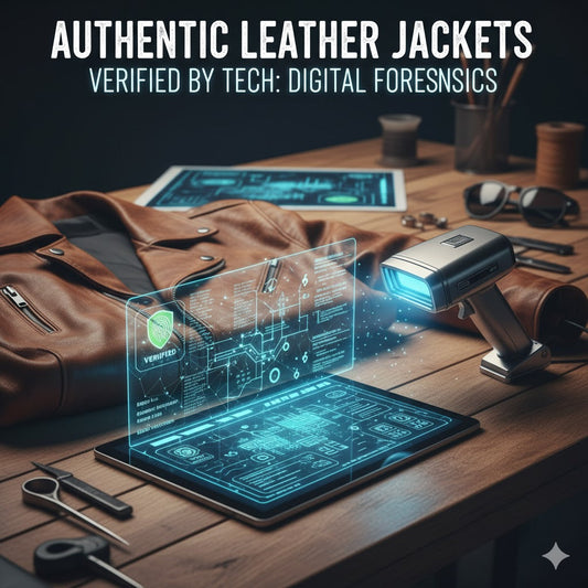 Authentic Leather Jackets Verified by Tech: Digital Forensics