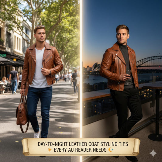 Day-to-Night Leather Coat Styling Tips Every AU Reader Needs