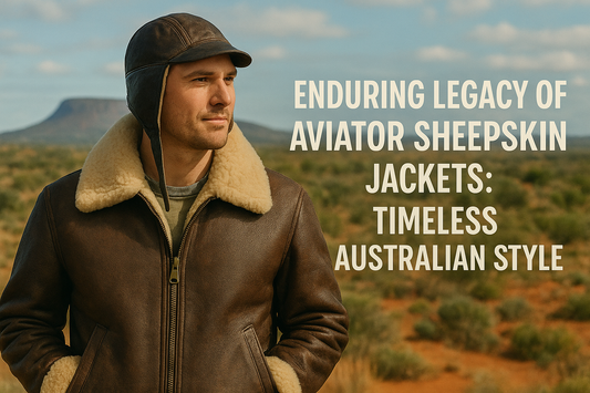 Enduring Legacy of Aviator Sheepskin Jackets: Timeless Australian Style