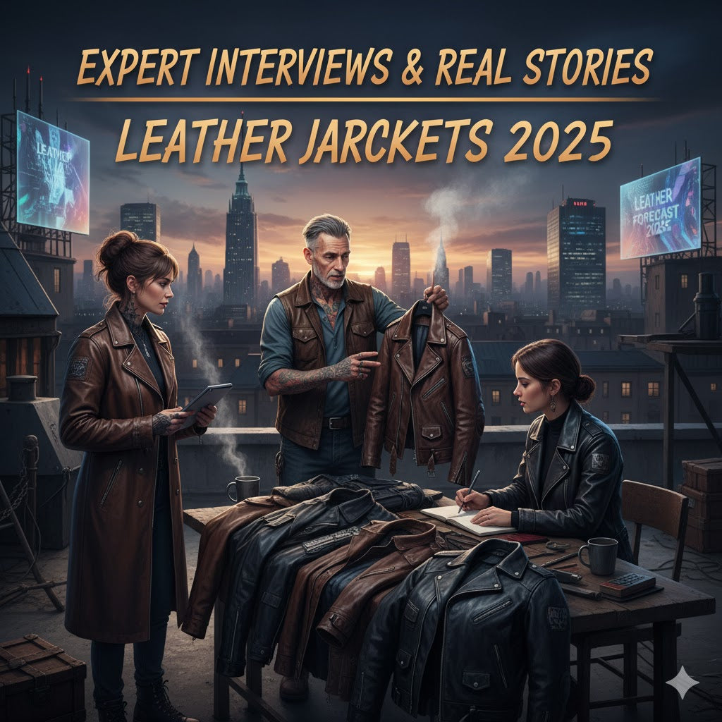 Expert Interviews & Real Stories: Leather Jackets 2025