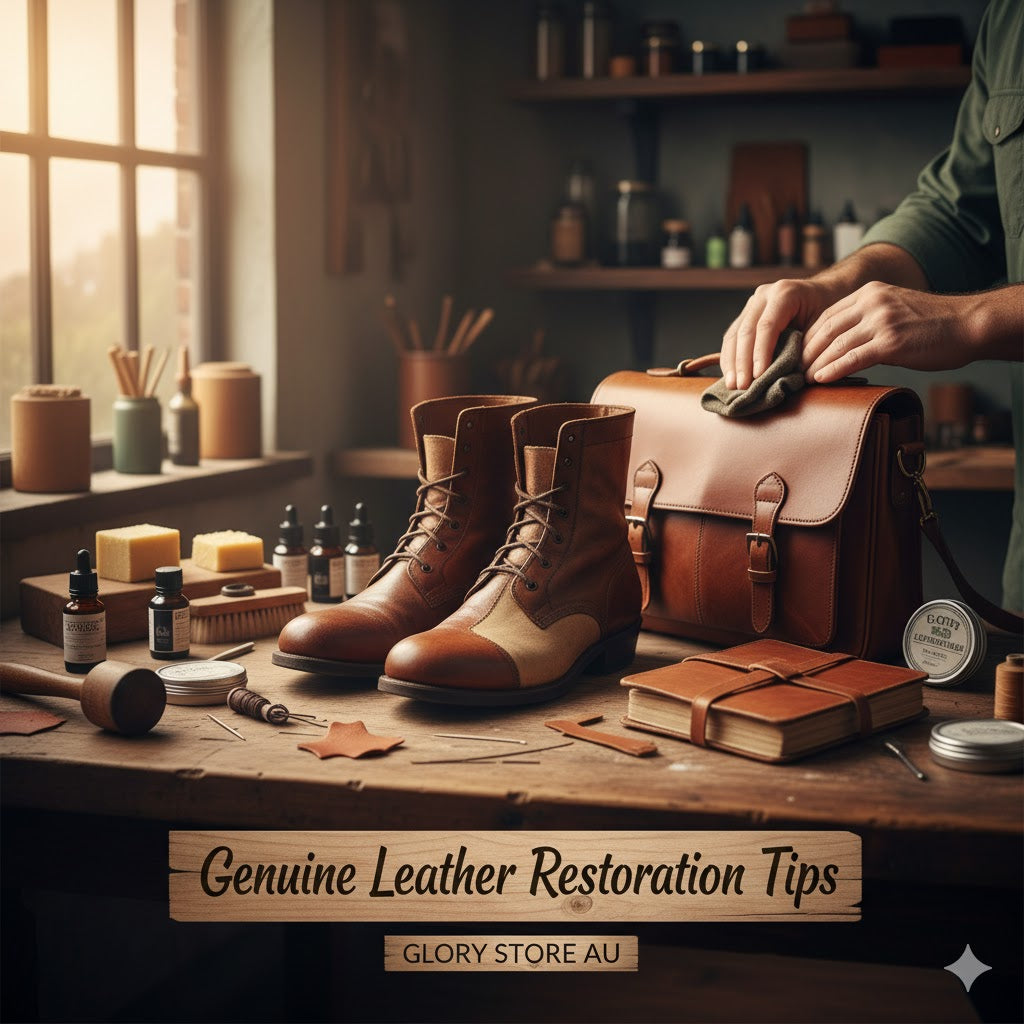 Genuine Leather Restoration Tips : Glory Store AU