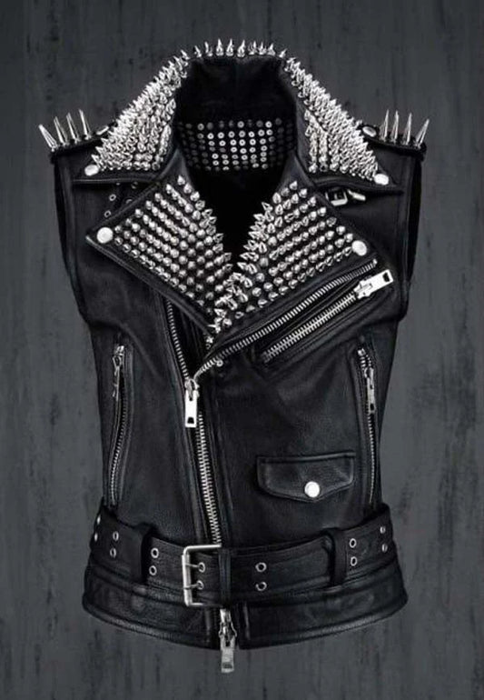 What Are Features Of Men's Leather Vest?