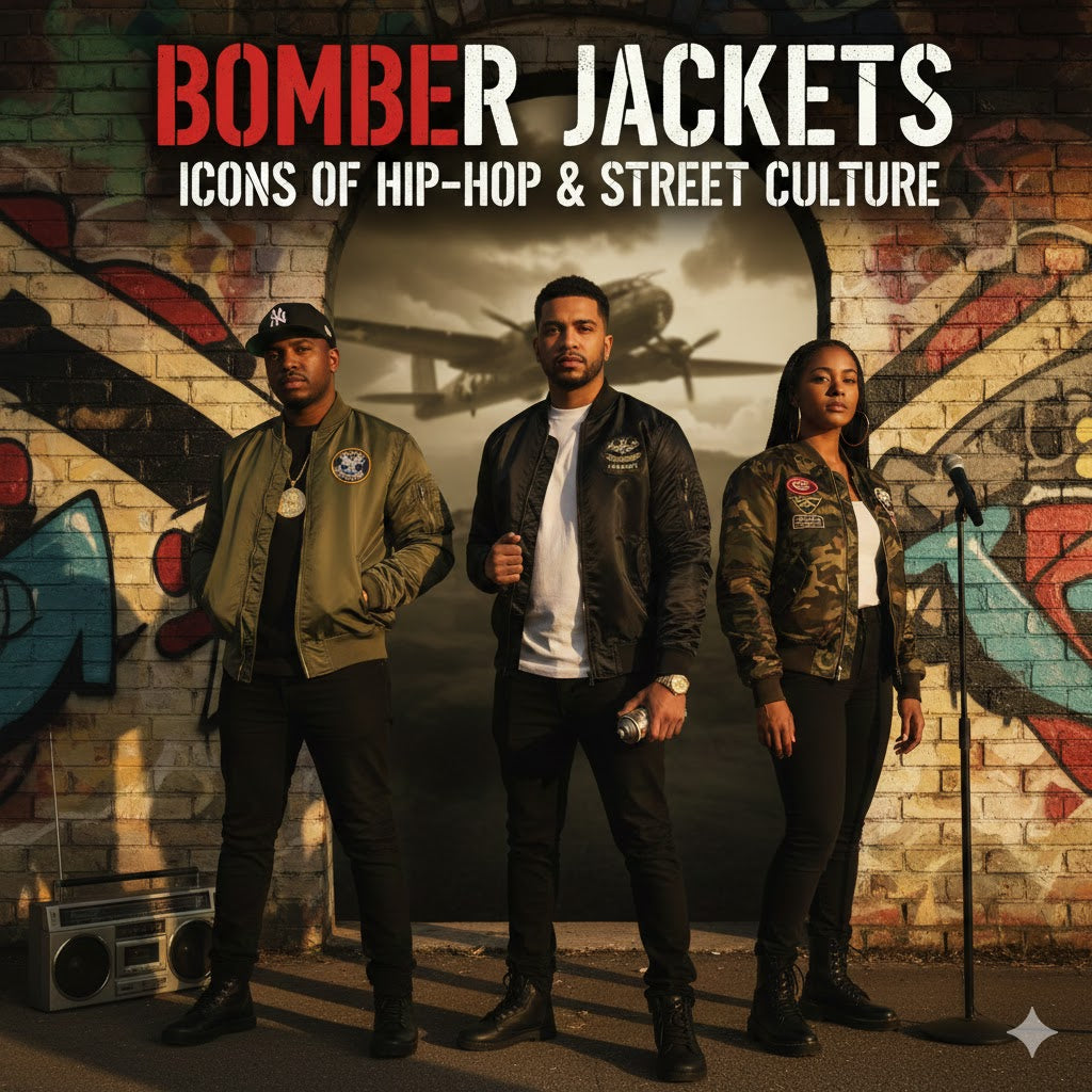 How Bomber Jackets Became Icons of Hip-Hop and Street Culture