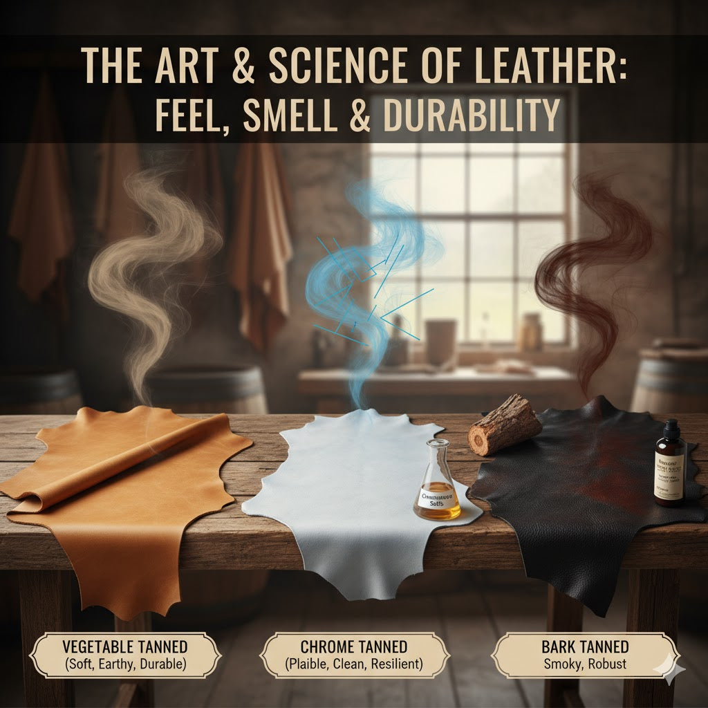 How Tanning Affects Leather Feel, Smell & Durability