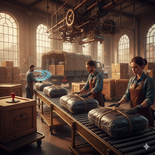 Inside Factory Leather Jacket Packing & Shipping