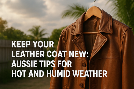 Keep Your Leather Coat New: Aussie Tips for Hot and Humid Weather