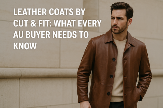 Leather Coats by Cut & Fit: What Every AU Buyer Needs to Know