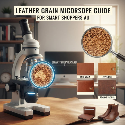 Leather Grain Microscope Guide for Smart Shoppers AU