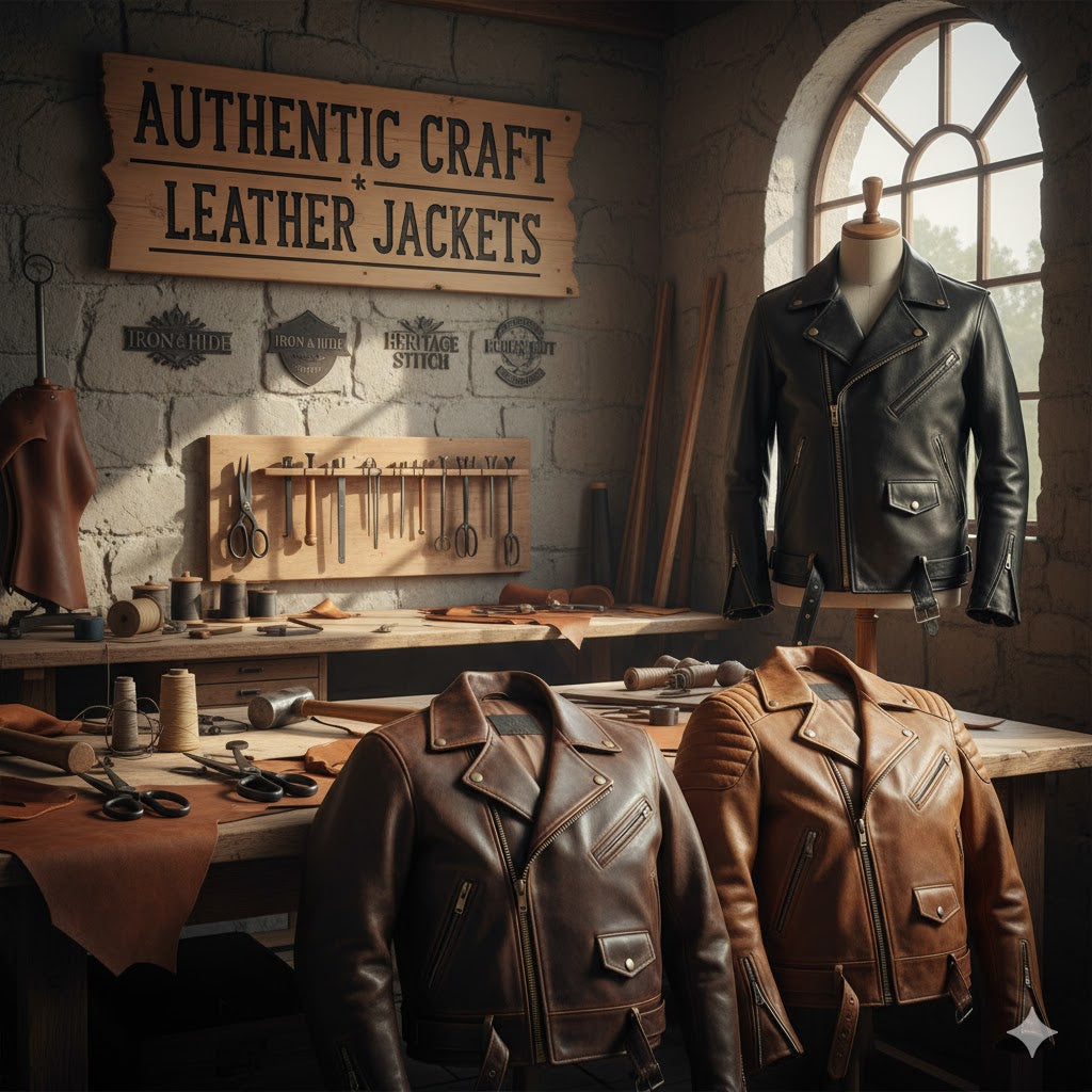 Leather Jacket Brands That Define Authentic Craft