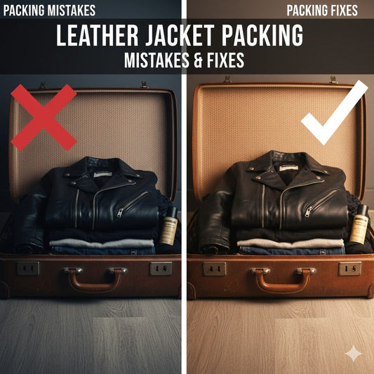 Leather Jacket Packing Mistakes & Fixes