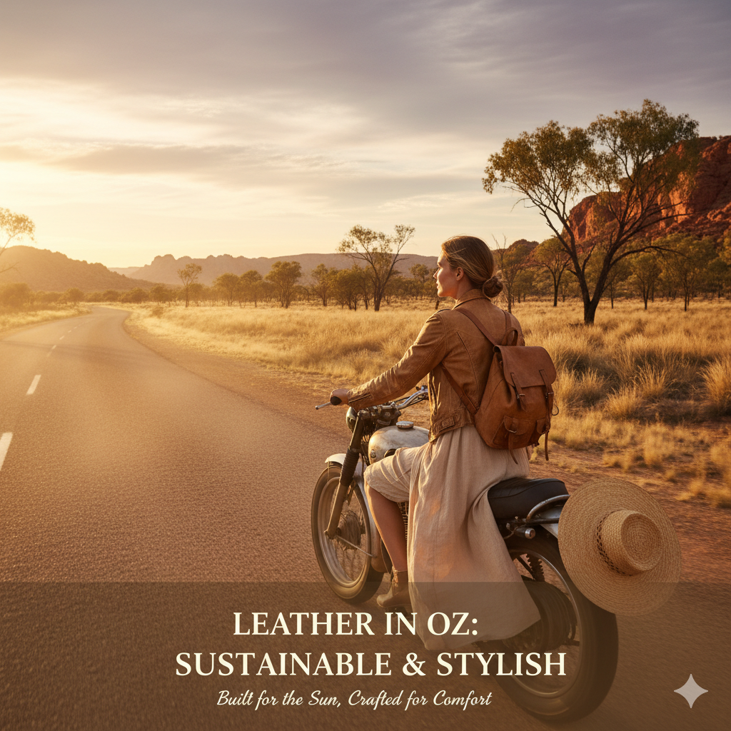 Leather Wearability in Australia’s Weather: Sustainable & Stylish