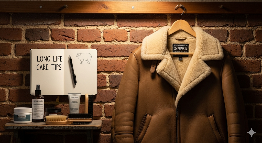 Protecting and Preserving Sheepskin Jackets: Long-Life Care Tips