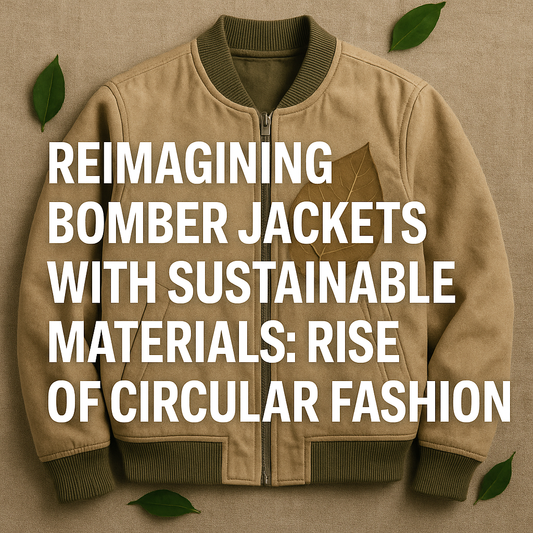 Reimagining Bomber Jackets with Sustainable Materials: Rise of Circular Fashion