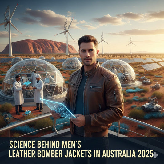 Science Behind Men’s Leather Bomber Jackets in Australia 2025