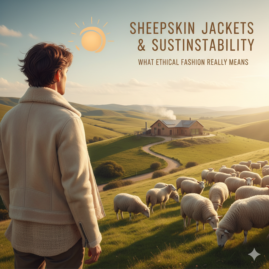 Sheepskin Jackets & Sustainability: What Ethical Fashion Really Means