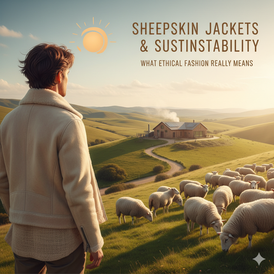 Sheepskin Jackets & Sustainability: What Ethical Fashion Really Means