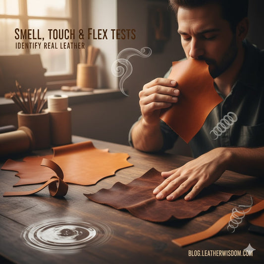 Smell, Touch & Flex Tests to Identify Real Leather