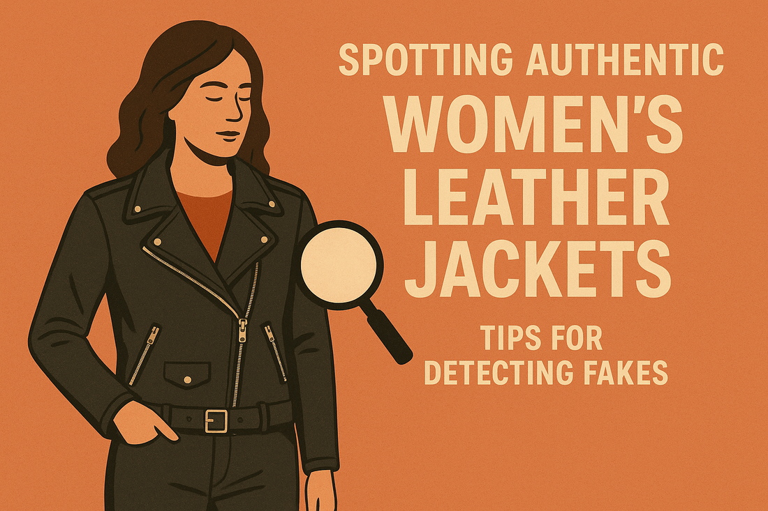 Spotting Authentic Women’s Leather Jackets: Tips for Detecting Fakes