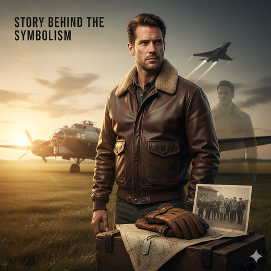 Story Behind Men’s Leather Bomber Jackets and Their Symbolism