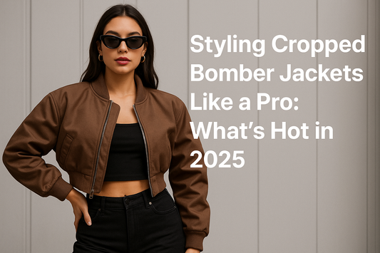 Styling Cropped Bomber Jackets Like a Pro: What’s Hot in 2025