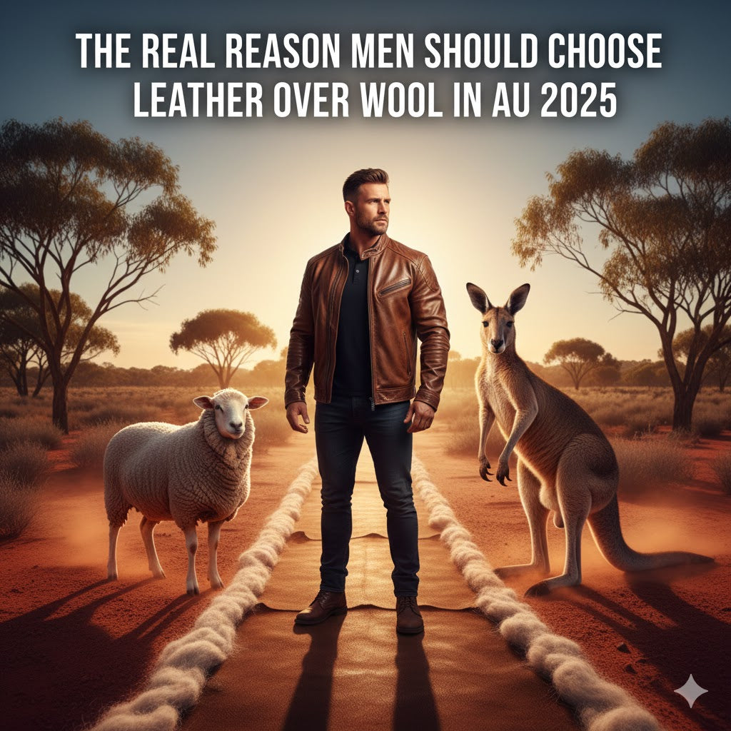 The Real Reason Men Should Choose Leather Over Wool in AU 2025
