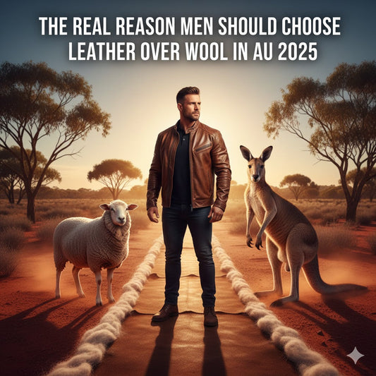 The Real Reason Men Should Choose Leather Over Wool in AU 2025