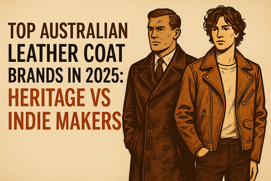 Top Australian Leather Coat Brands in 2025: Heritage vs Indie Makers