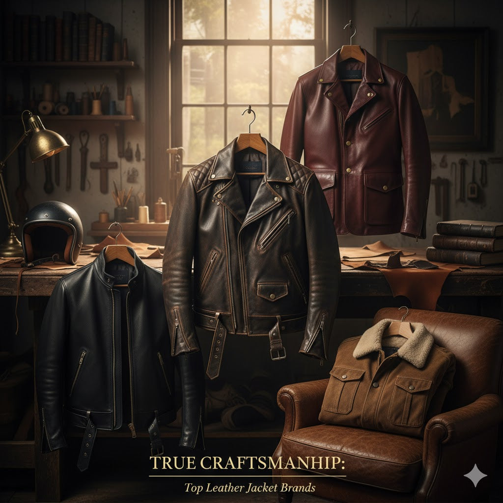 Top Leather Jacket Brands Known for True Craftsmanship