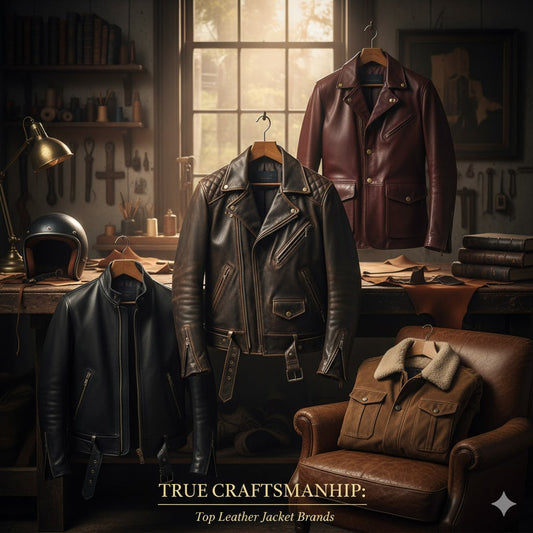 Top Leather Jacket Brands Known for True Craftsmanship
