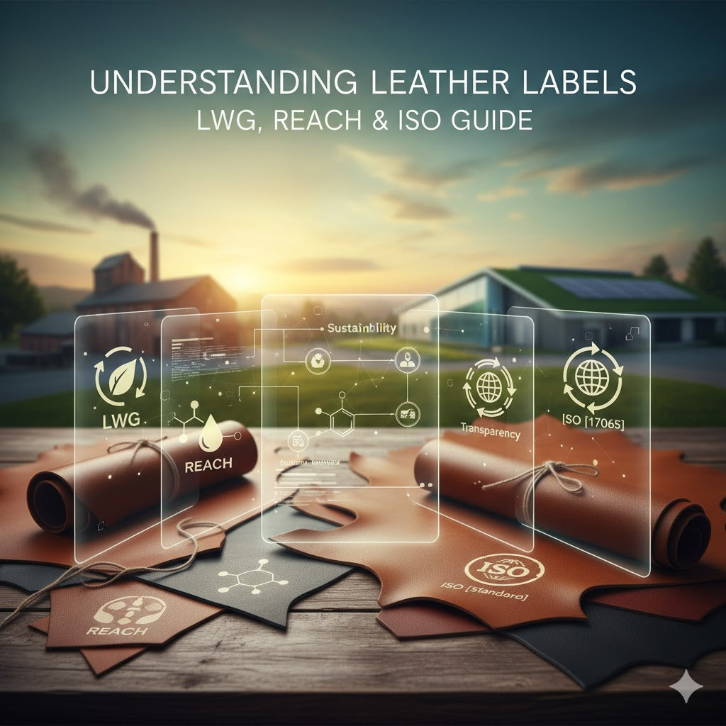 Understanding Leather Labels: LWG, REACH & ISO Guide