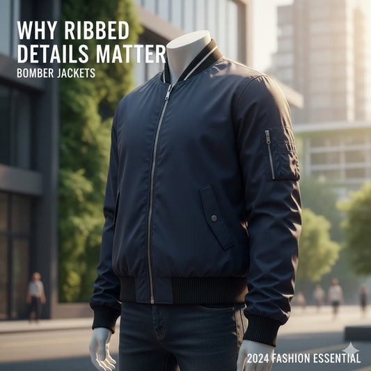 Why Ribbed Cuffs, Collars and Hems Matter in Bomber Jackets