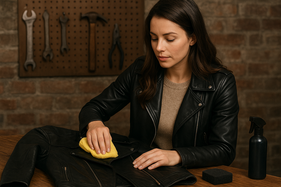 Women’s Leather Jacket Maintenance Tips: Shine, Waterproofing & Scratch Repair