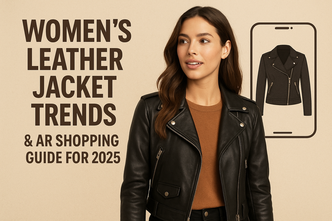 Women’s Leather Jacket Trends & AR Shopping Guide for 2025