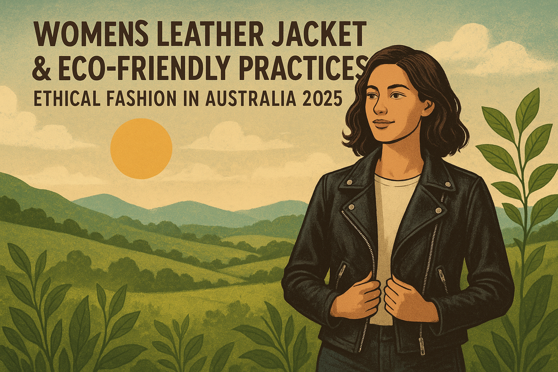 Women’s Leather Jackets & Eco-Friendly Practices: Ethical Fashion in Australia 2025