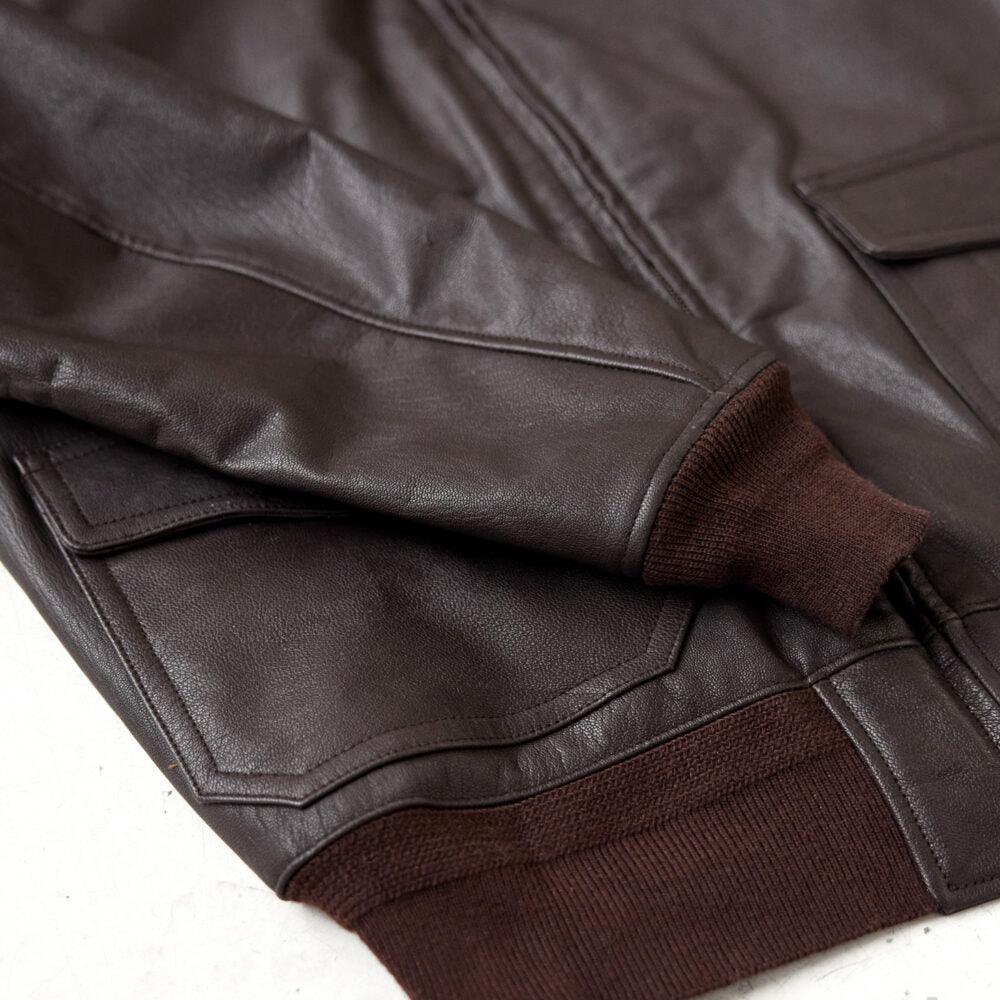 Men's M-422A flight Leather Bomber Jacket